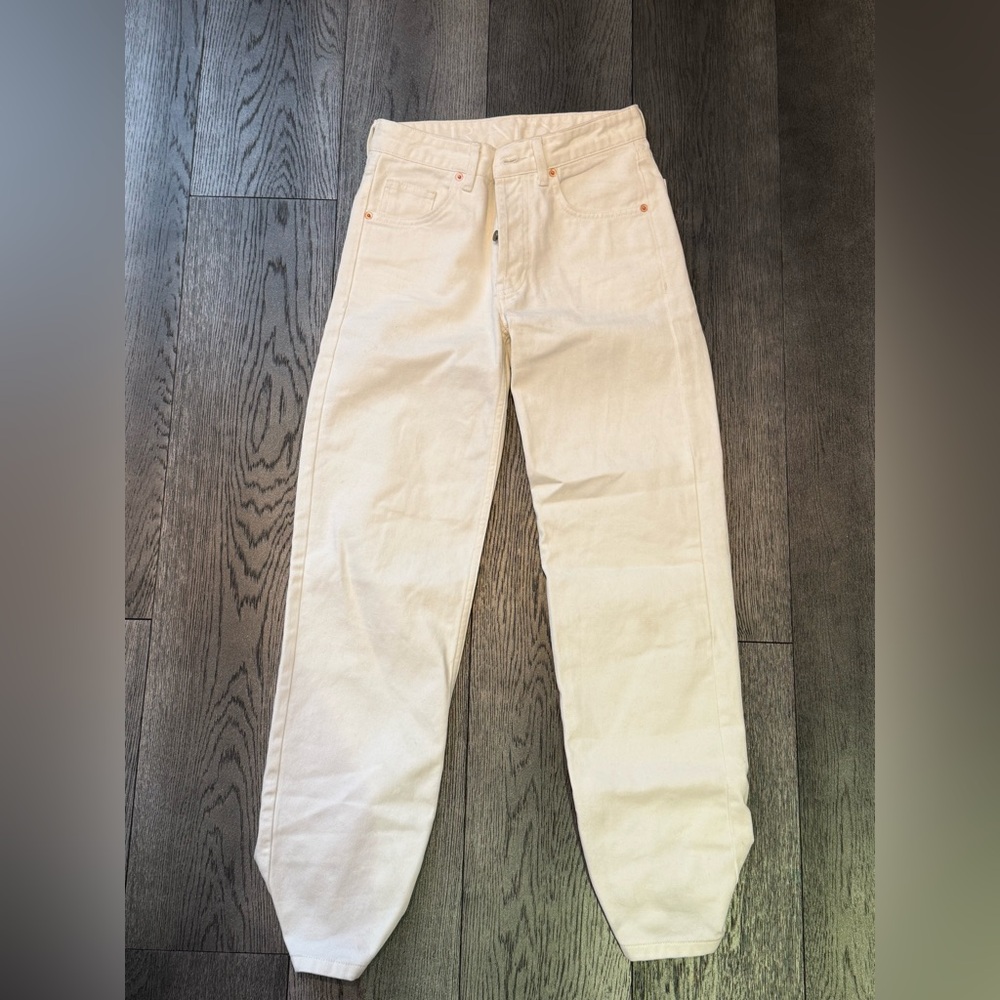 Women's Cream Jeans